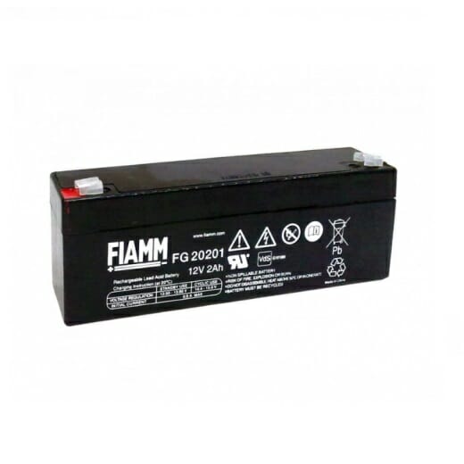 03009014 Batteria Fiamm 12 V 2 Ah