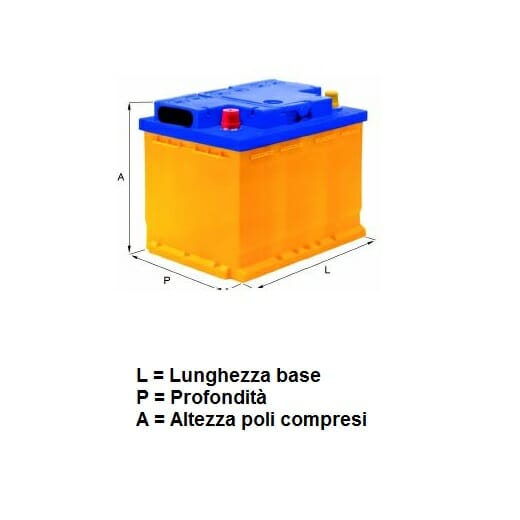 03009028 Batteria Fiamm 12 V 9 Ah