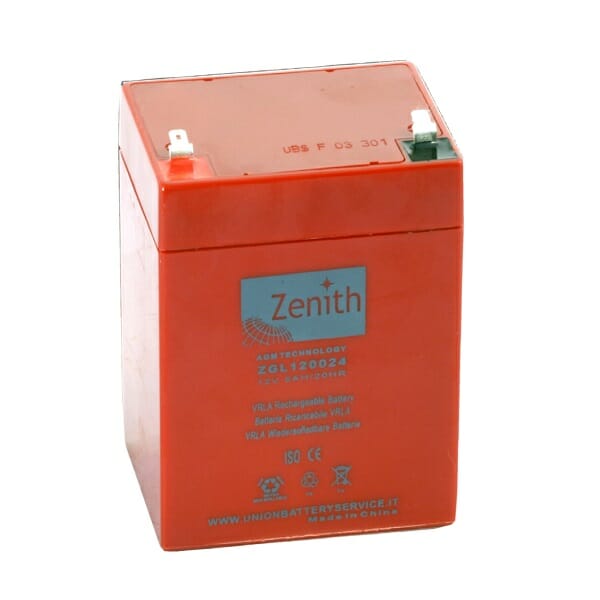 03162001 Zenith 12V wheelchair battery