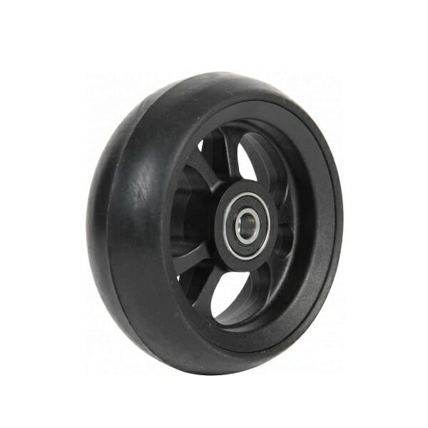 06033207 5' fiber wheel black rim black tire