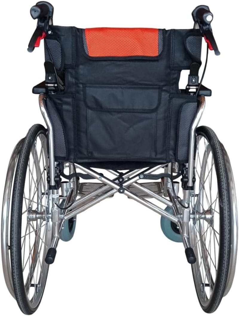 KEROS Wheelchair Lightweight Self-Propelled Folding Aluminum Wheelchair