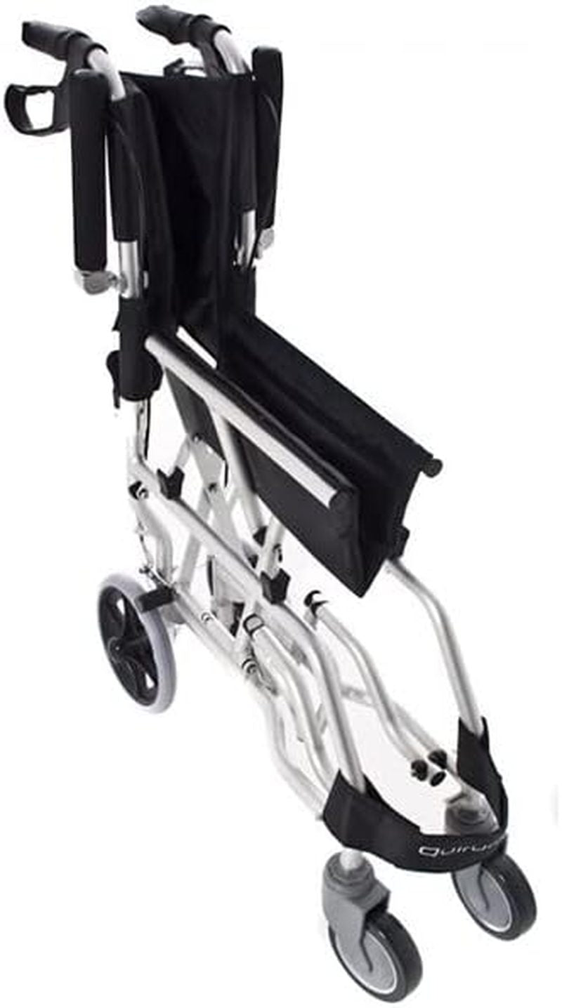 Aluminum Travel Wheelchair, Transit Wheelchair, Transfer Wheelchair, Seat 36cm