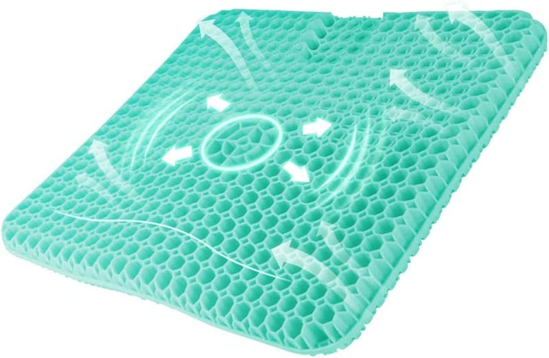 Multifunctional Gel Cushion, Cool and Breathable, Elastic Seat Support Cushion, Relieve Hip Fatigue