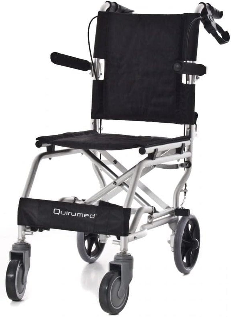 Aluminum Travel Wheelchair, Transit Wheelchair, Transfer Wheelchair, Seat 36cm