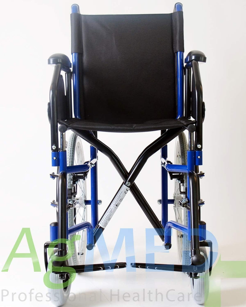 Folding Wheelchair for Narrow Passages Ideal for Elevators