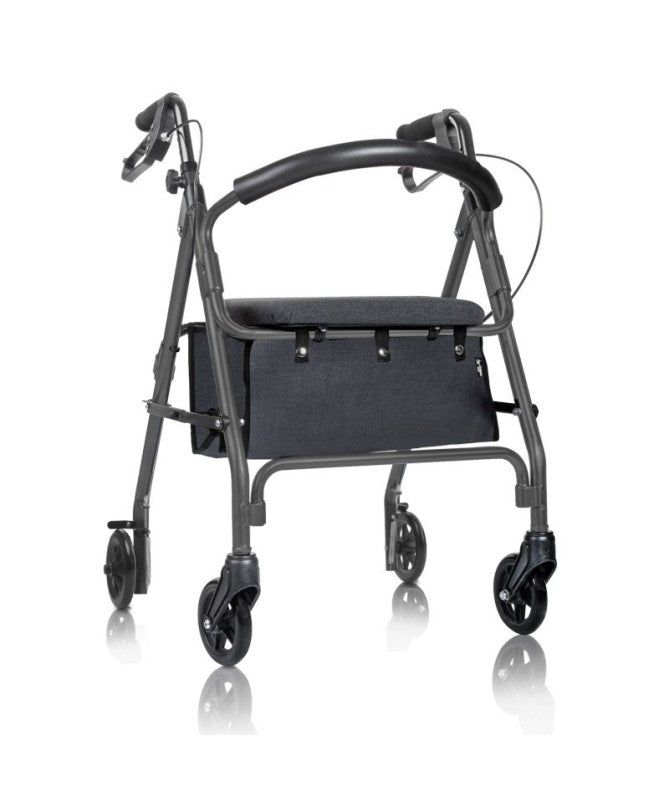 Aluminum walker with pressure brake or lever brake 4200