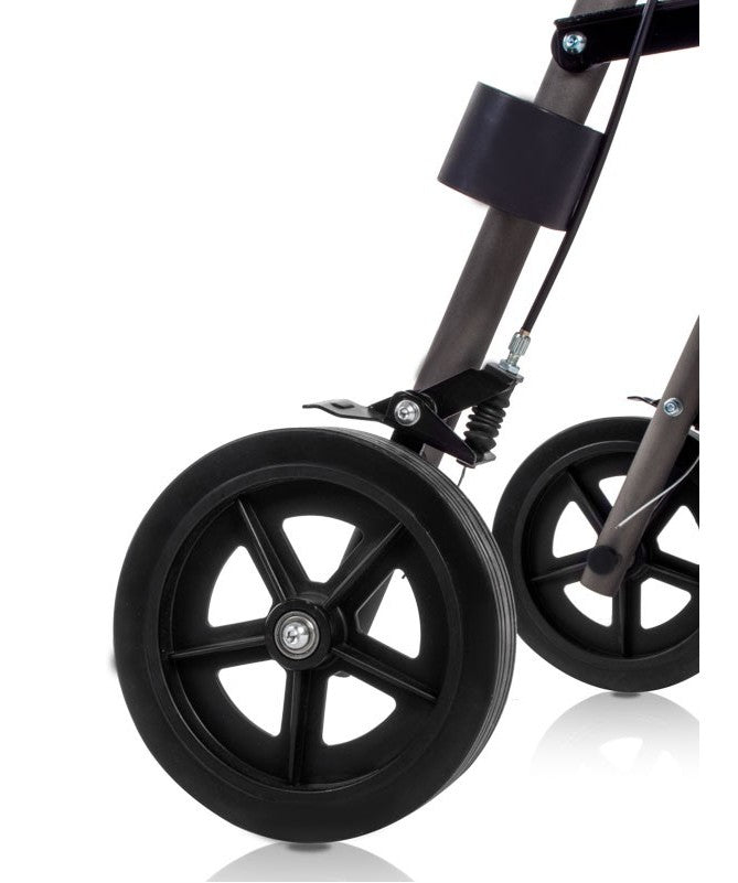 Durable Aluminum Walker with Seat and Brake Lever 4200XL