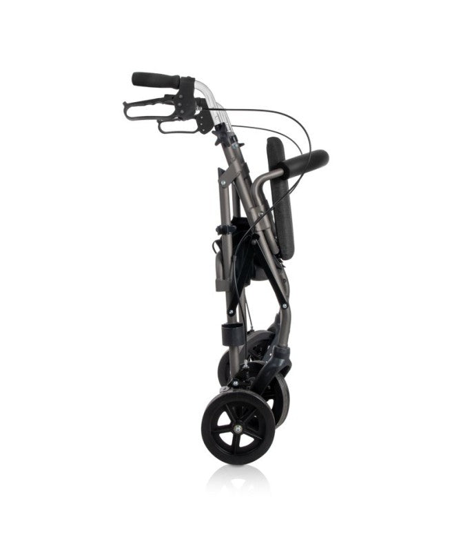 Durable Aluminum Walker with Seat and Brake Lever 4200XL