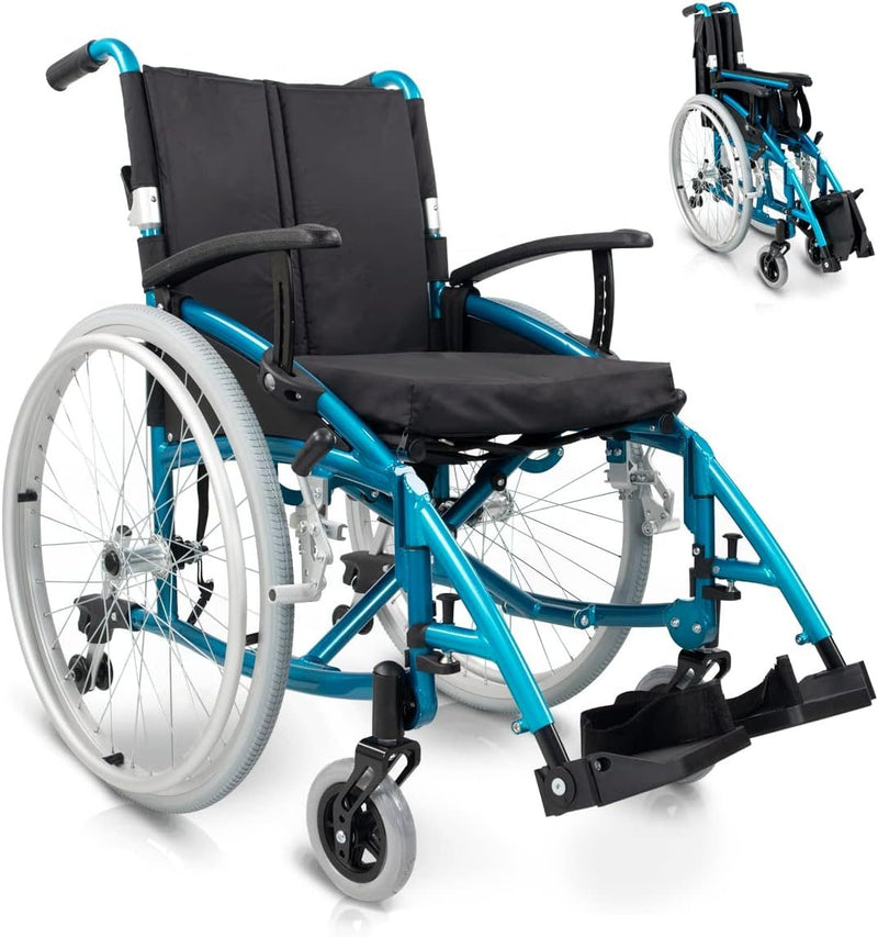 Folding Wheelchair, Venecia, Removable Wheels With One Button