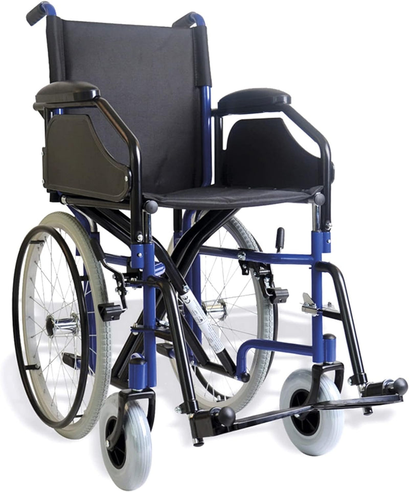 Folding Wheelchair for Narrow Passages Ideal for Elevators