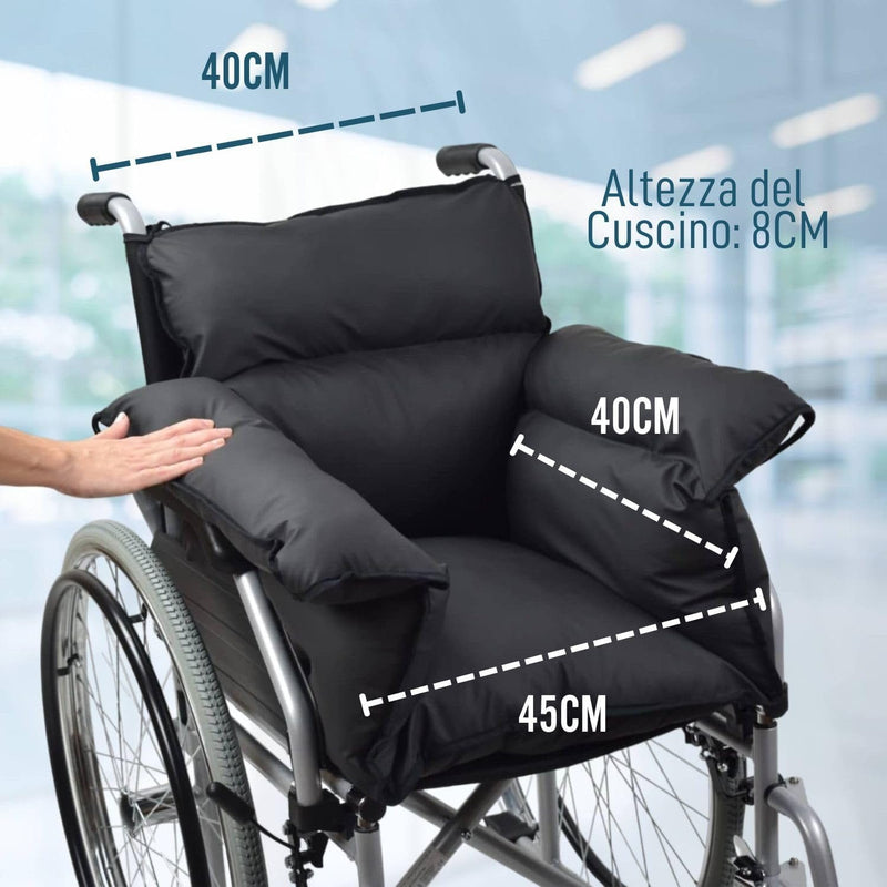 Wheelchair Cushion - Anti-Decubitus Seat Cushion - Orthopedic Cushion - Anti-Decubitus Cushion for Chair - Prevents Pressure Ulcers and Increases Relaxation