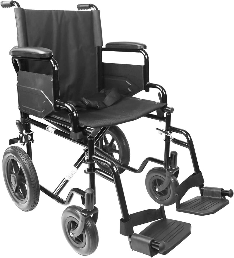 Folding Wheelchair, Elderly Transport Wheelchair