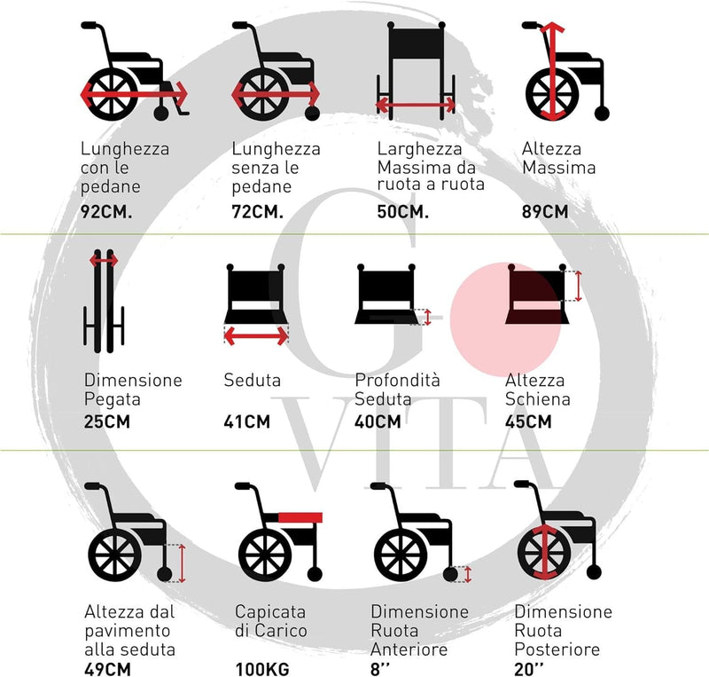 Folding Wheelchair for Narrow Passages Ideal for Elevators