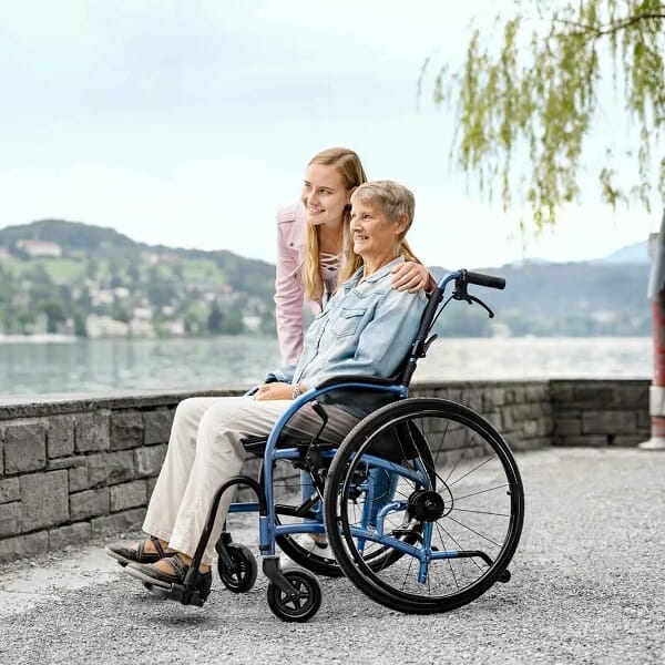 Folding wheelchair StrongbackMobility Allmobility