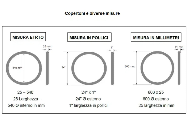 Copertone 24x1 3/8 Downtown Schwalbe per carrozzine