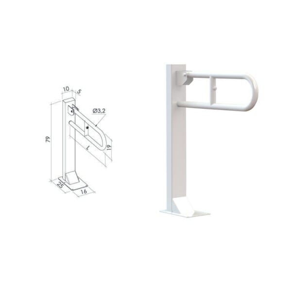 Maniglione ribaltabile M RIBARRA60 Allmobility