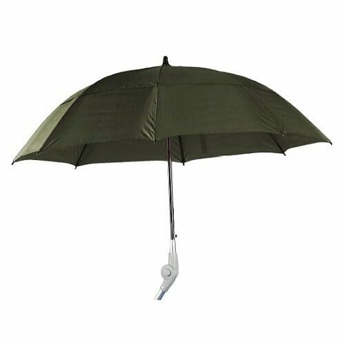 Umbrella with stroller holders