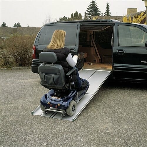 Easyfold Allmobility telescopic ramp