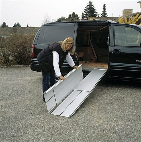 Easyfold Allmobility telescopic ramp