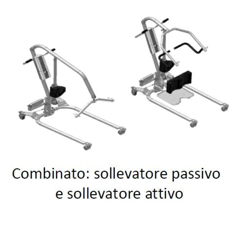 Sollevatore elettrico TUTTO IN UNO 150 kg Allmobility