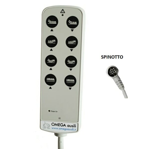 8-button bed remote control 02146005