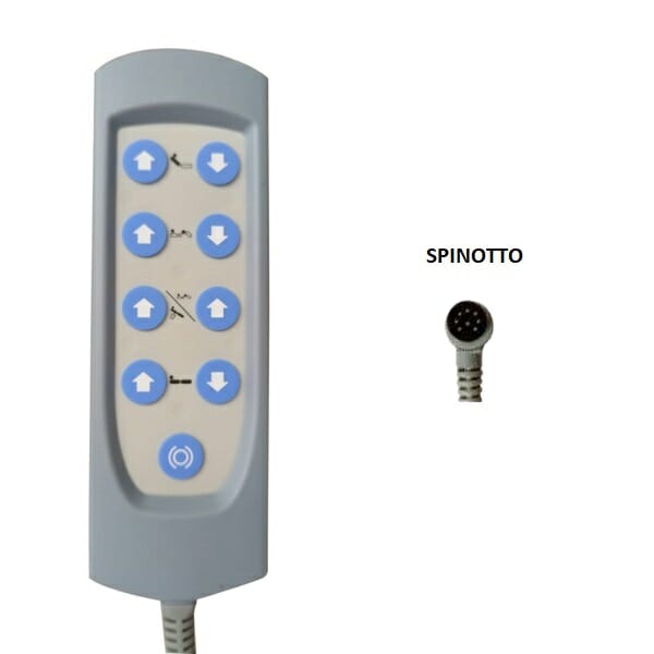 9-button bed remote control 02167008