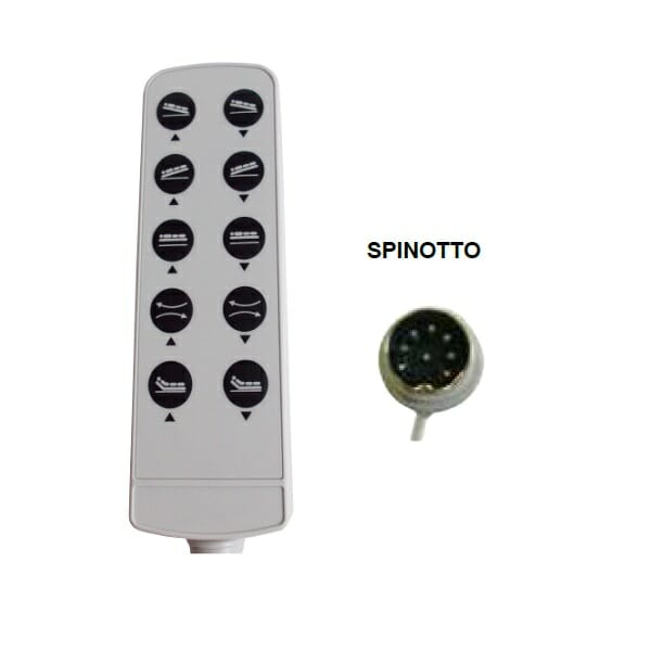 10-button bed remote control 02146001