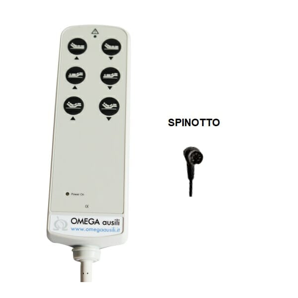 6-button bed remote control 02146014