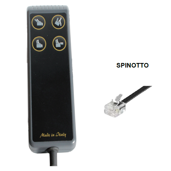 Remote control for armchair 2 motors 02102003