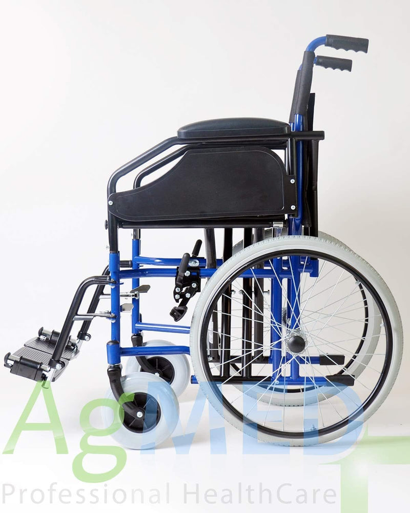 Folding Wheelchair for Narrow Passages Ideal for Elevators