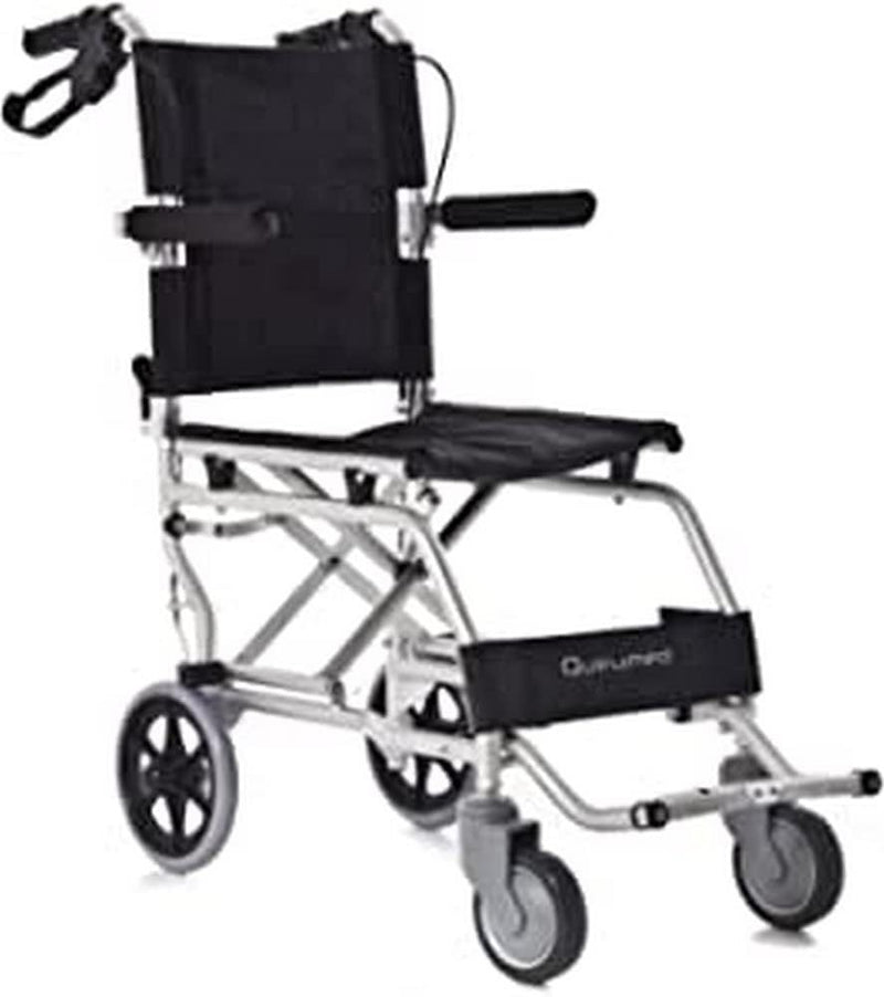 Aluminum Travel Wheelchair, Transit Wheelchair, Transfer Wheelchair, Seat 36cm