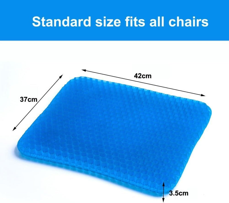 Multifunctional Gel Cushion, Cool and Breathable, Elastic Seat Support Cushion, Relieve Hip Fatigue