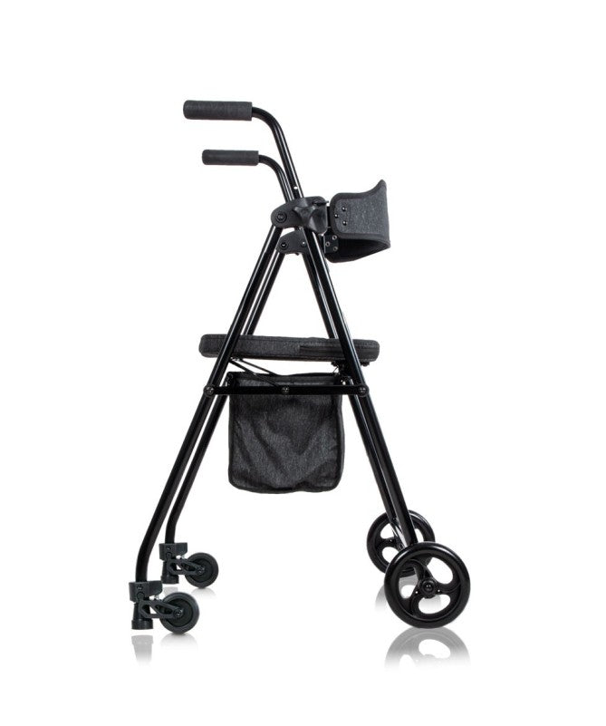 Elite Lite Indoor Folding Steel Walker with Seat