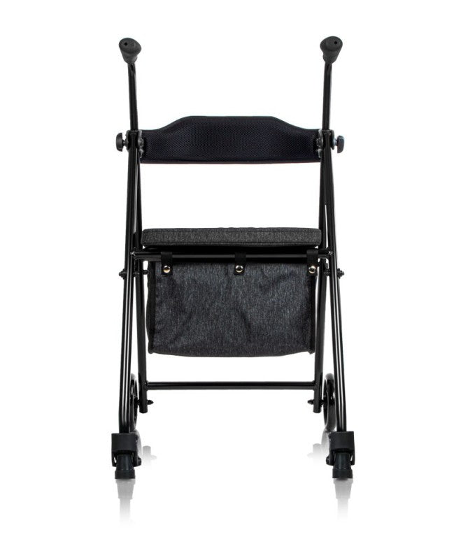 Elite Lite Indoor Folding Steel Walker with Seat