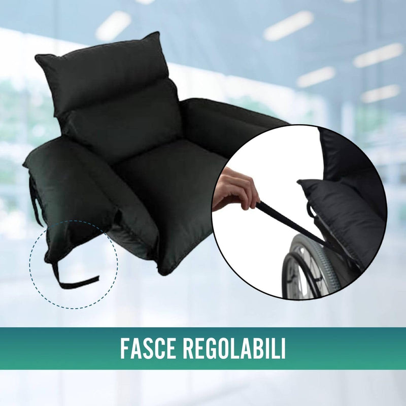 Wheelchair Cushion - Anti-Decubitus Seat Cushion - Orthopedic Cushion - Anti-Decubitus Cushion for Chair - Prevents Pressure Ulcers and Increases Relaxation